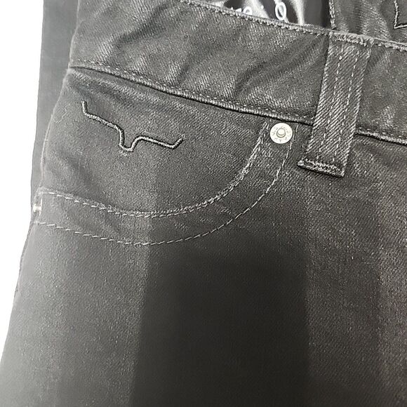 Kimes Ranch Betty Black Jeans Womens Size 0 26 x 32 Boot Cut Stretch Denim - Picture 7 of 11